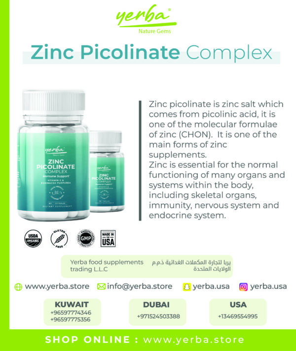 Picolinate Zinc Complex history1