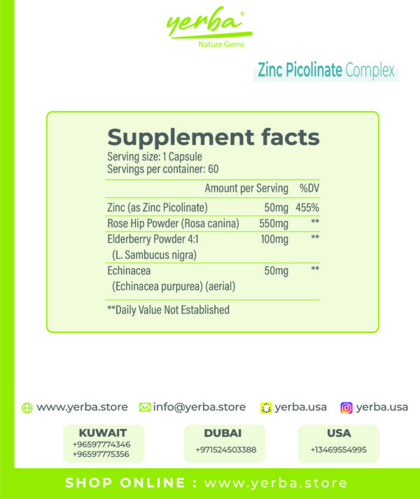 Picolinate Zinc Complex history2