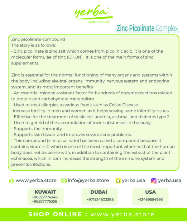 Picolinate Zinc Complex history3